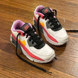 Nike Kids Sneakers - White, Pink, Yellow, Black